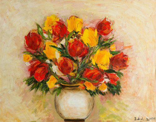 Still life with Tulips